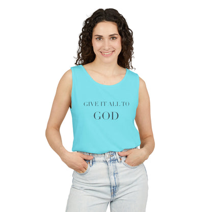 Give it all to God tank top