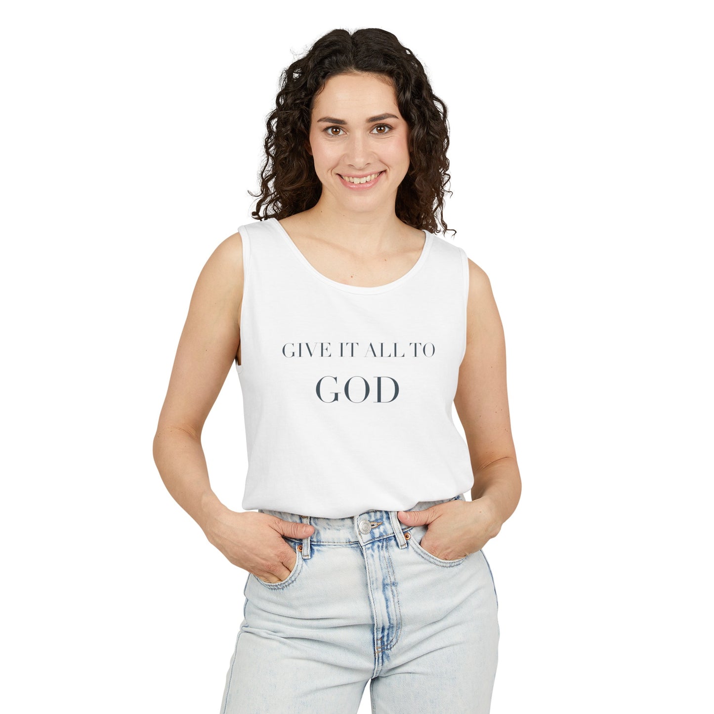 Give it all to God tank top